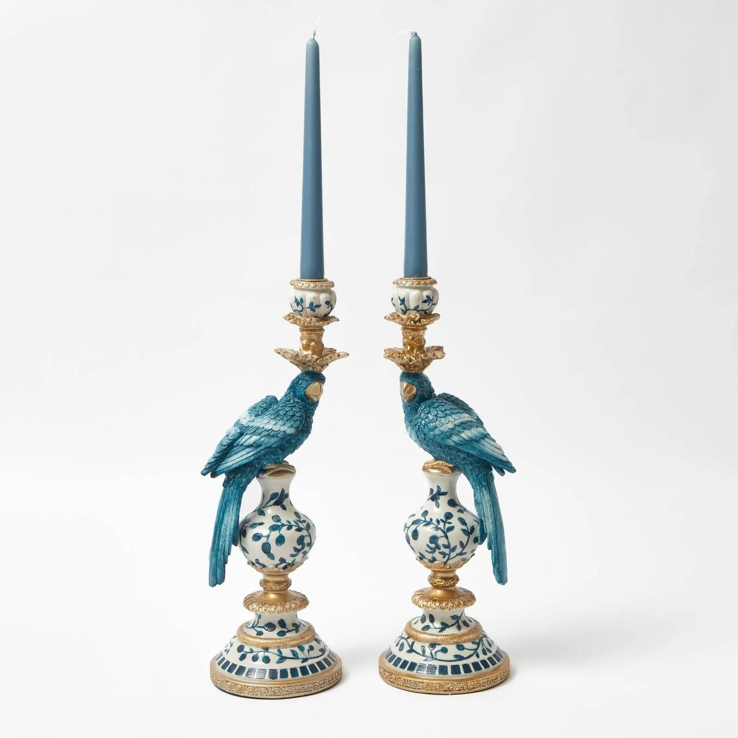 Kandelaar - Dutch Blue Parrot ↑ 40 cm - Links
