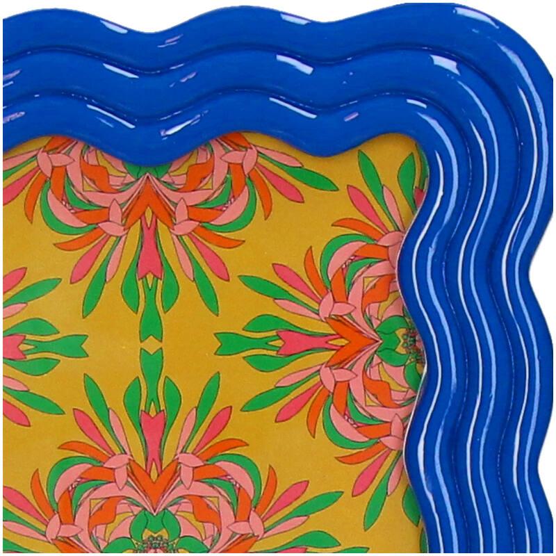 Fotolijst Gebogen Polyresin - Blauw