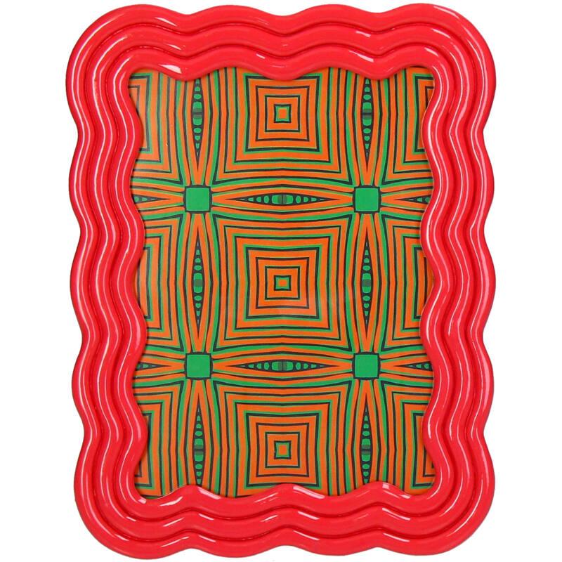 Fotolijst Gebogen Polyresin - Roze